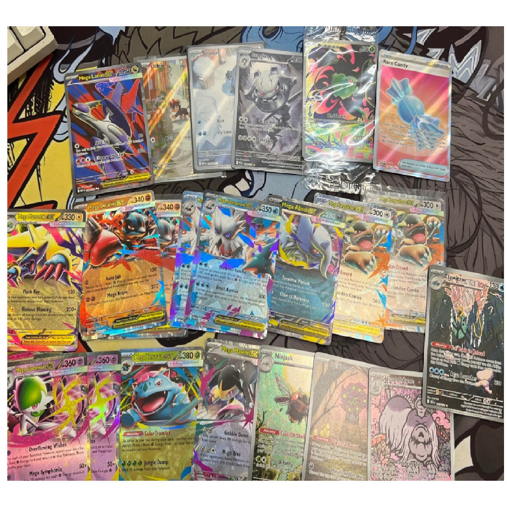 Cartas Pokémon Mega evolução ex Originais e Full art Copag em Portugues E Inglês!