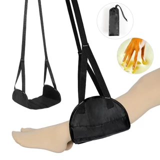 Hammock de Pés para Avião - Apoio de Vôo Leve | Almofada de Espuma Eficaz