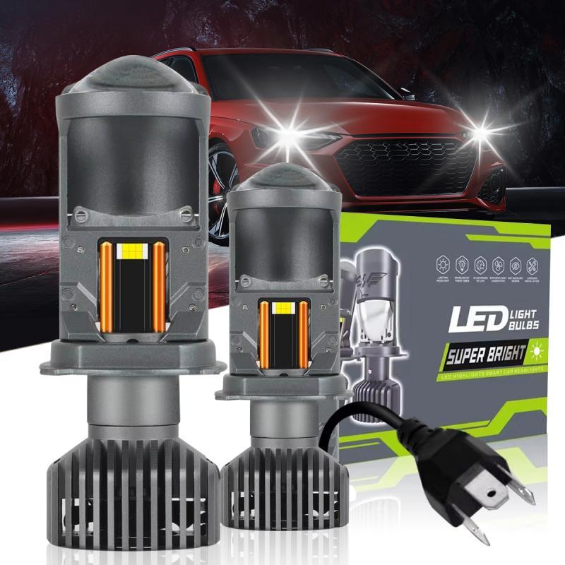 Par Ultra Led Lãmpada Mini Projetor H4 headlight 40000lm 300w 6500K 12/24v Controle de temperatura em Oferta na Shopee