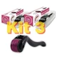 Kit 3 DermaRoller MicroAgulhamento Rolo Agulha System Anvisa Preencher Falha Cabelo e Barba Tirar Cicatrize