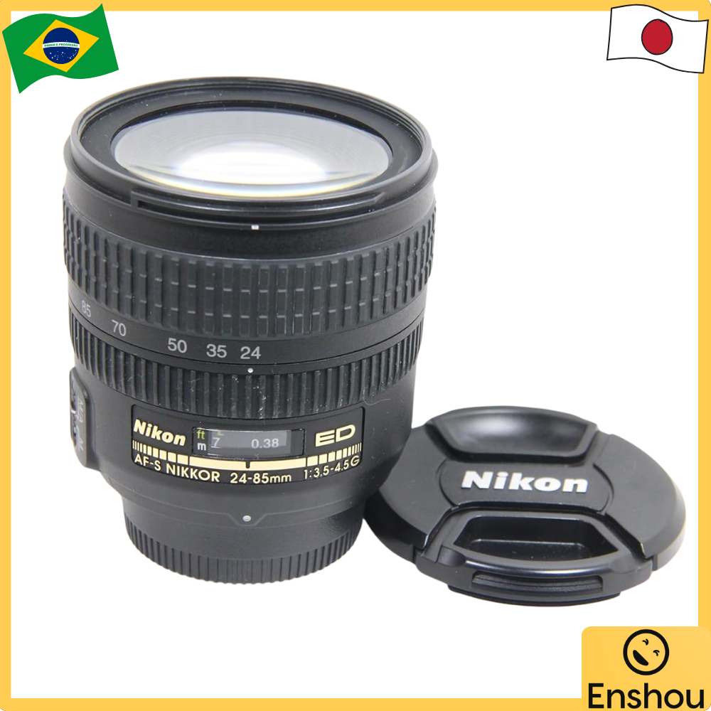 Do Japão [USADO]Nikon AF-S Zoom Nikkor 24-85mm F3.5-4.5G (IF