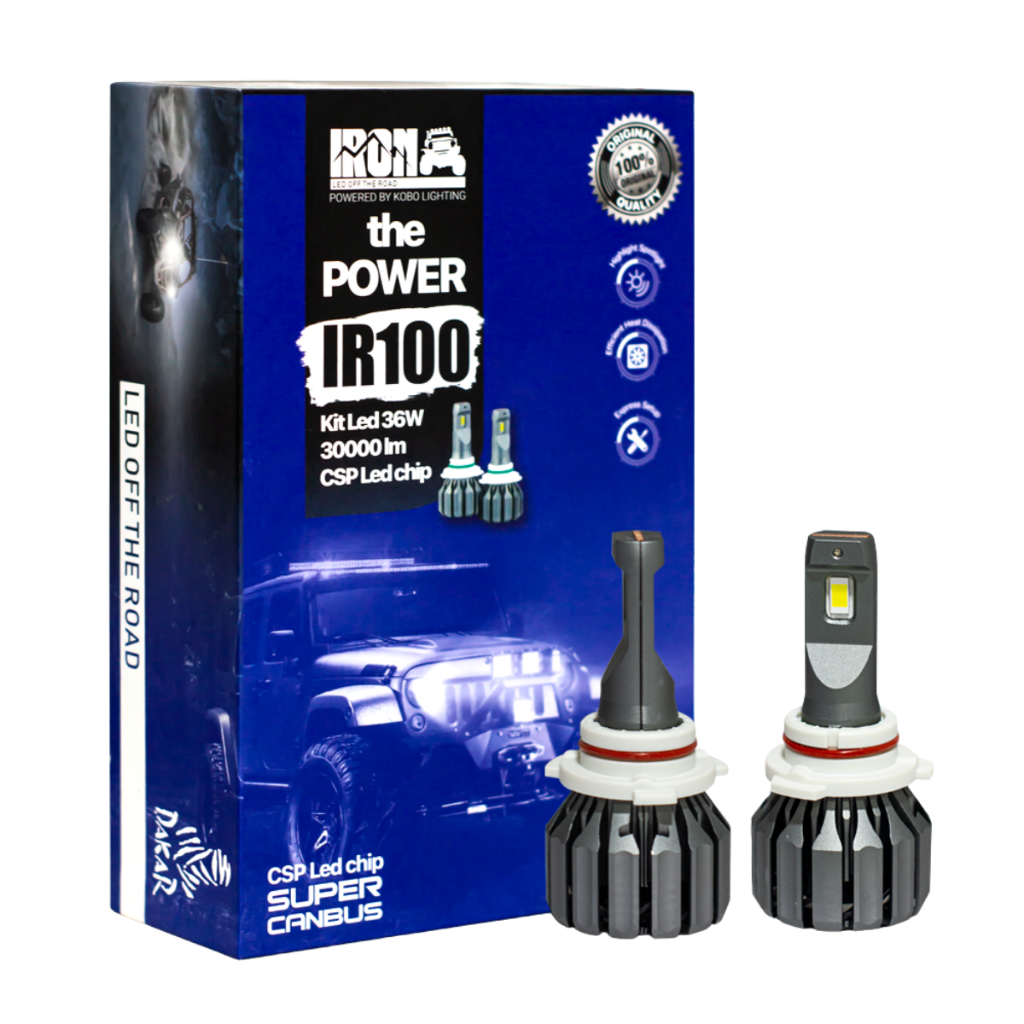 Par Lâmpadas Super LED 6500K Branco Frio Canbus 30000lm H1 H3 H4