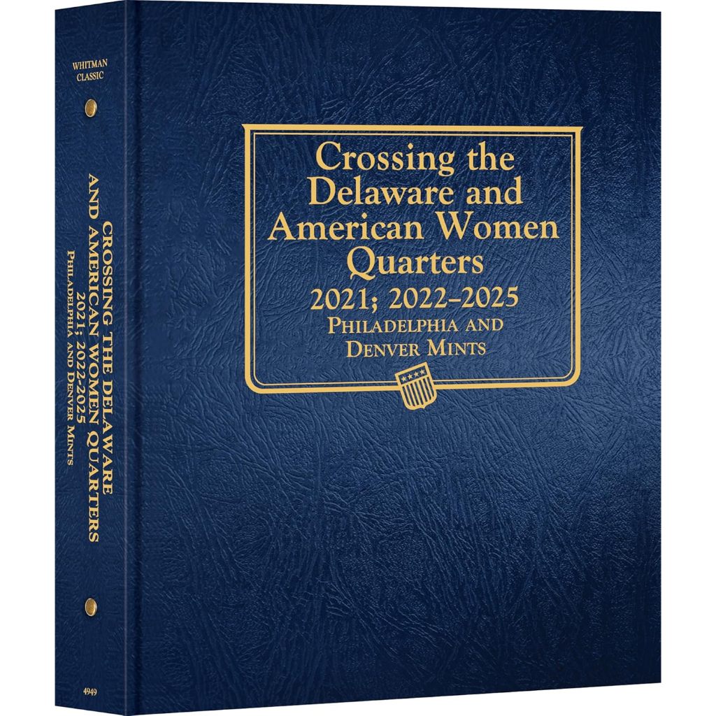 ALBUM DE LUXO EUA AMERICAN WOMEN QUARTER 2022-2025 + 2021 DELAWARE ...