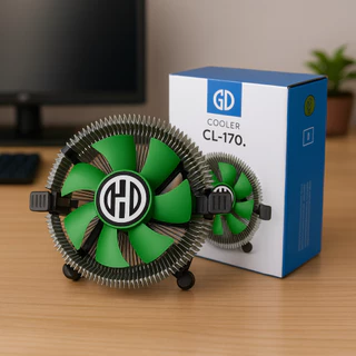 Cooler para Processador 125mm 65W – Ultra Silencioso com Rolamento Hidráulico 12V – Alta Performance