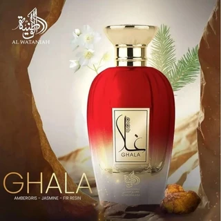 Perfume Arabe Original Al Wataniah Ghala Feminino Edp 100ml em Oferta na Shopee