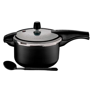 Panela de Pressão 6 Litros Tramontina Vancouver 24cm com Concha Fechamento Externo Antiaderente em Oferta na Shopee