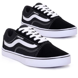 Tenis Feminino Kalum Skate Tradicional Sola Reta Retro Unissex Classico