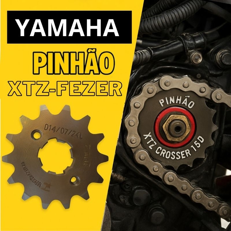 Pinhao Fz15 Fazer 150 / Xtz 150 / Ybr 150 /125i Factor 428 H