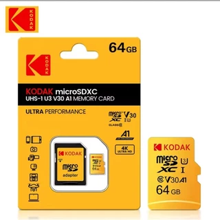 Cartão De Memória Kodak 64gb Micro Sd Classe 10 - Lacrado - Envio Imediato