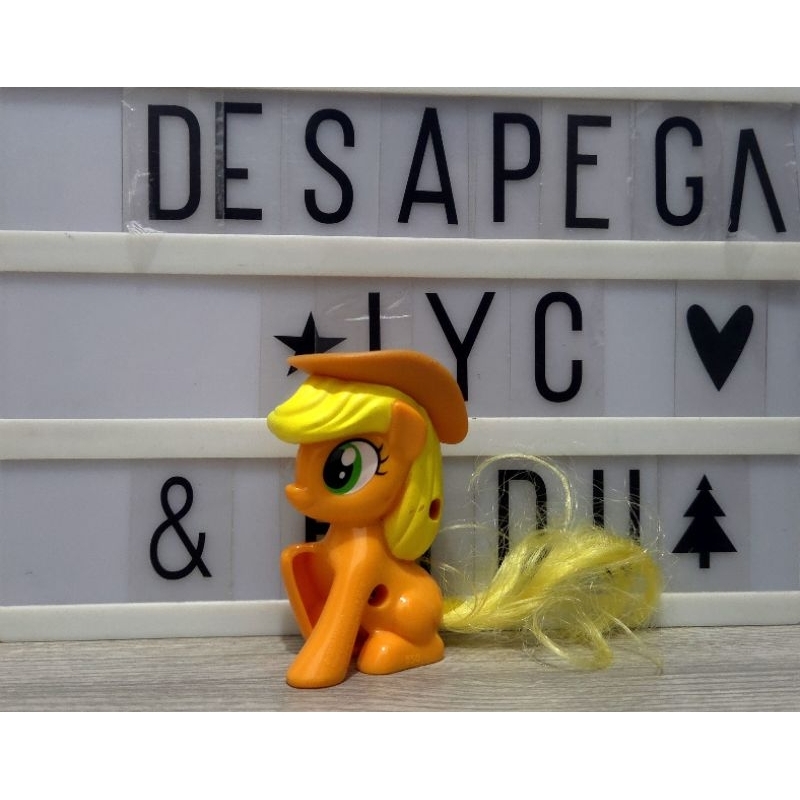 My Little Pony Applejack McDonald's | Shopee Brasil