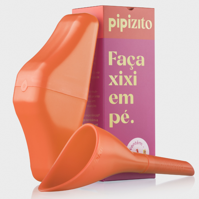置物 pipi Pipizito Funil Urinário Reutilizável - Laranja | Shopee Brasil