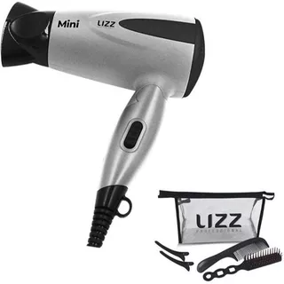 SECADOR DE CABELOS MINI PRATA BIVOLT - 127V / 220V CHAVEADO em Oferta na Shopee