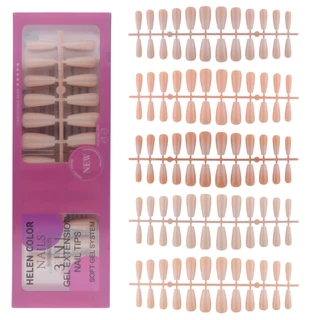 Unhas Postiças Soft Gel Almond 3 em 1 Helen Color - 120 Peças A Escolha das Profissionais em Oferta na Shopee