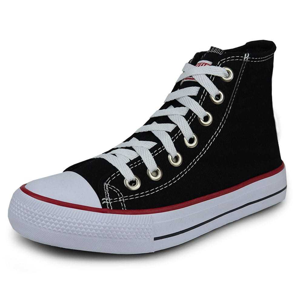 Tenis All Cano Longo Star Masculino e Feminino Macio e Confortavel ...