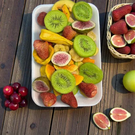 Mix de Frutas Tropicais Premium – Chips Naturais Desidratados