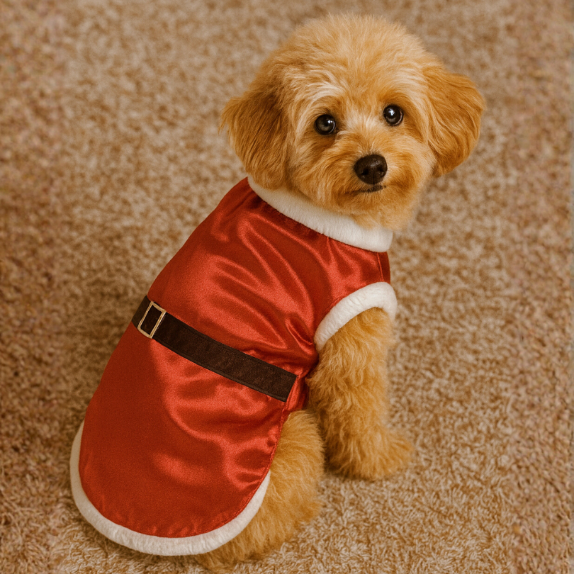 Kit 1-2 Roupa de Natal para Cachorro e Gato Colete Pet Fantasia Festa ...