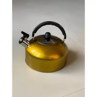 Chaleira Com Apito Aço Inox Ferve Rapido