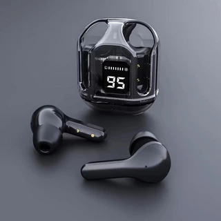 Fone De Ouvido NOVO Ruído Cancelando Earbuds Bluetooth Sem Fio HiFi Stereo Com Carregamento De Visor Digital
