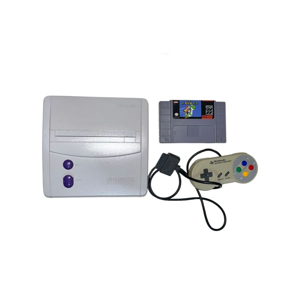 Console Super Nintendo Baby C/ 2 Controles 1 Cartucho | Shopee Brasil
