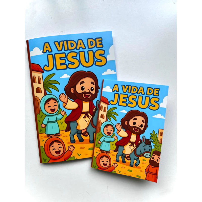 LIVRO DE COLORIR SOBRE JESUS - 