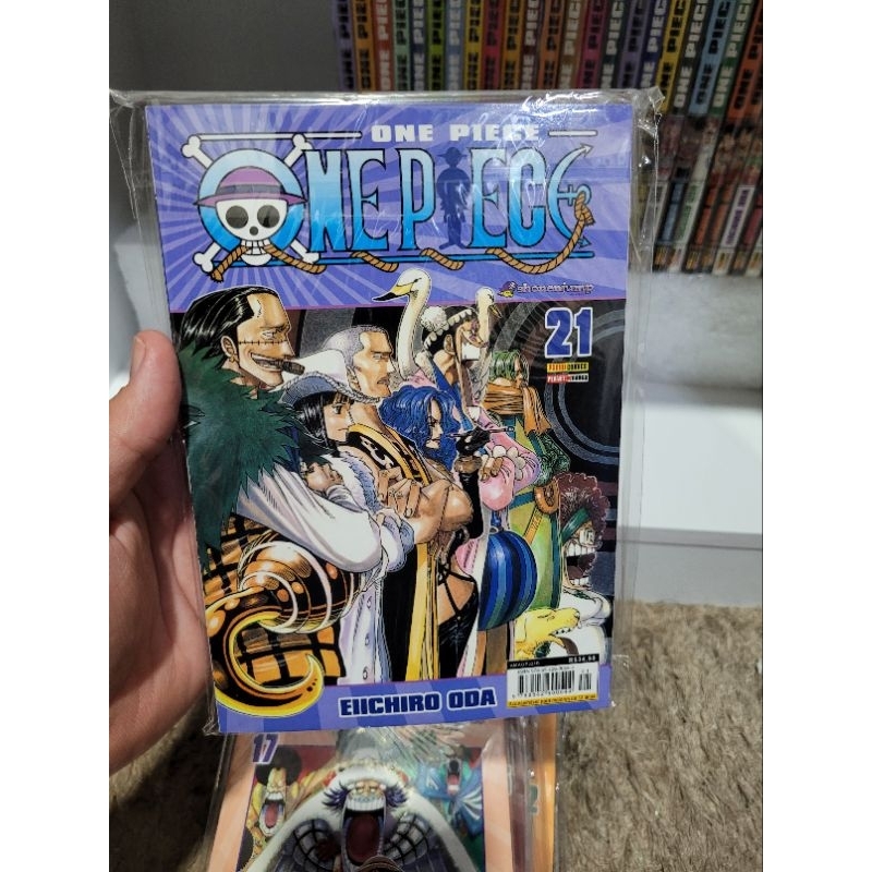 One Piece Mangá 1 ao 63 | Shopee Brasil