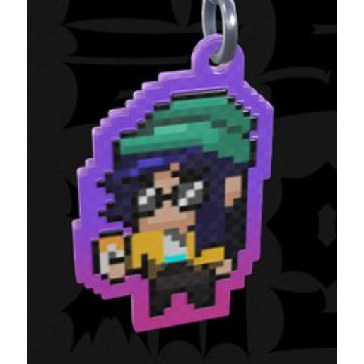 Chaveiro Sage de bolso e Jett de bolso jogo Valorant Hama Beads