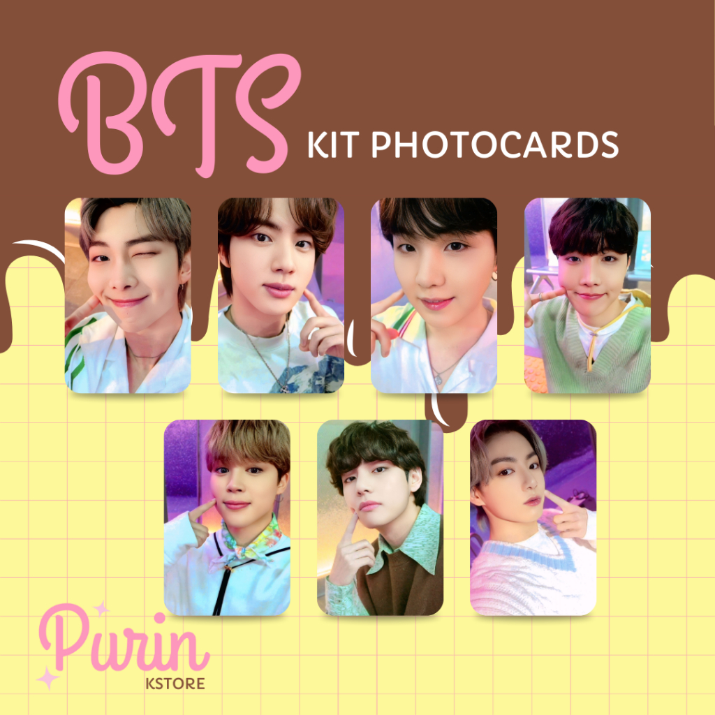 Kit Photocard Fanmade BTS 2021 Muster Sowoozoo | Shopee Brasil