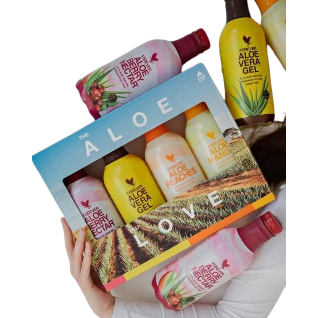 FOREVER GELLY アロエベラジェル 4本セット Kit Econômico Aloe Vera Gel Forever 4 Unid. | Qualidade e Pureza