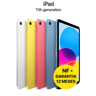 Apple iPad 11th (11ª geração) 10.9" modelo 2025 Wi-Fi c/ 128GB e 6GB RAM - Novo lacrado - envio 24h