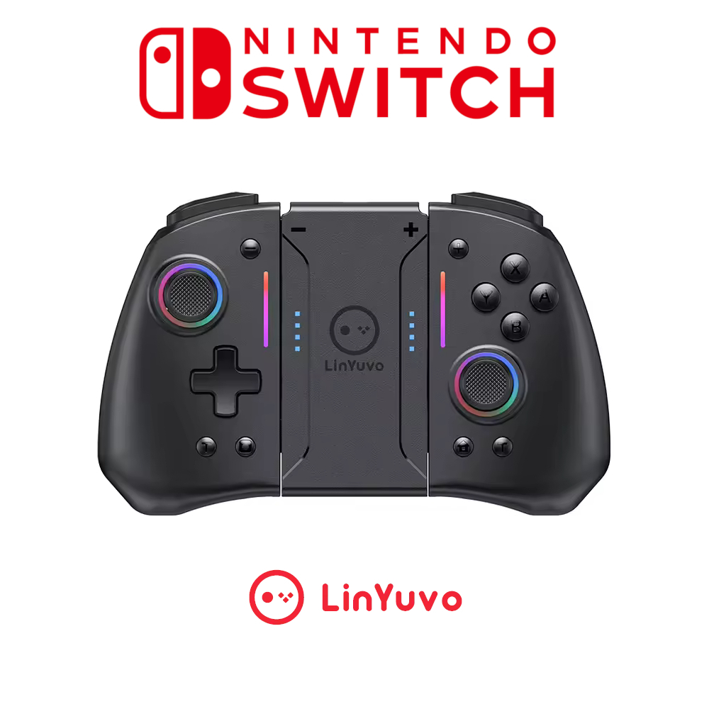 Cinghie Da Polso Con Blocco Automatico Per Controller Switch OLED – 2 Paia, Materiale ABS, Regolabili E Leggere