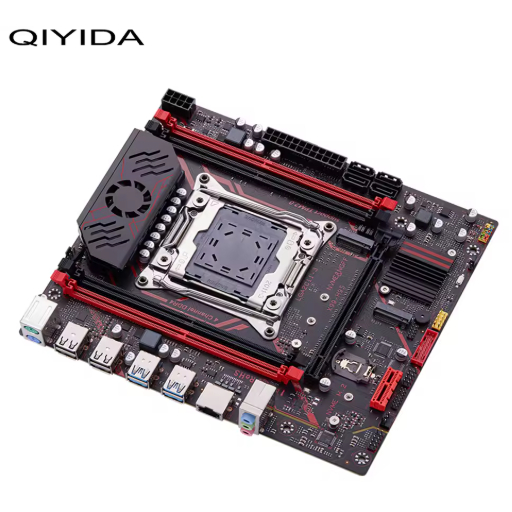 Placa mãe Qiyida x99 h9s tpm 2.0 lga 2011 xeon