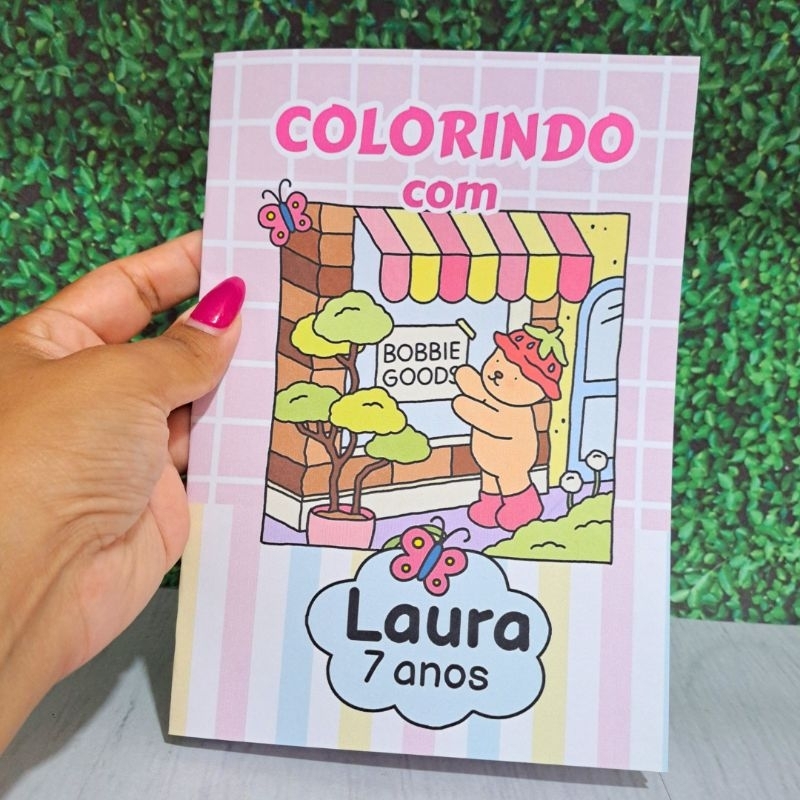 Livrinho colorir Bob god personalizados /lembrancinhas aniversário ...