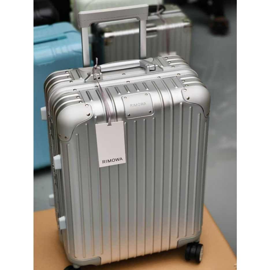 Mala Rimowa Bagagem de mão de cabine Rimowa em alumínio e policarbonato ...