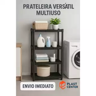 Prateleira Versátil para Organização – Multiuso para Todos os Ambientes em Oferta na Shopee