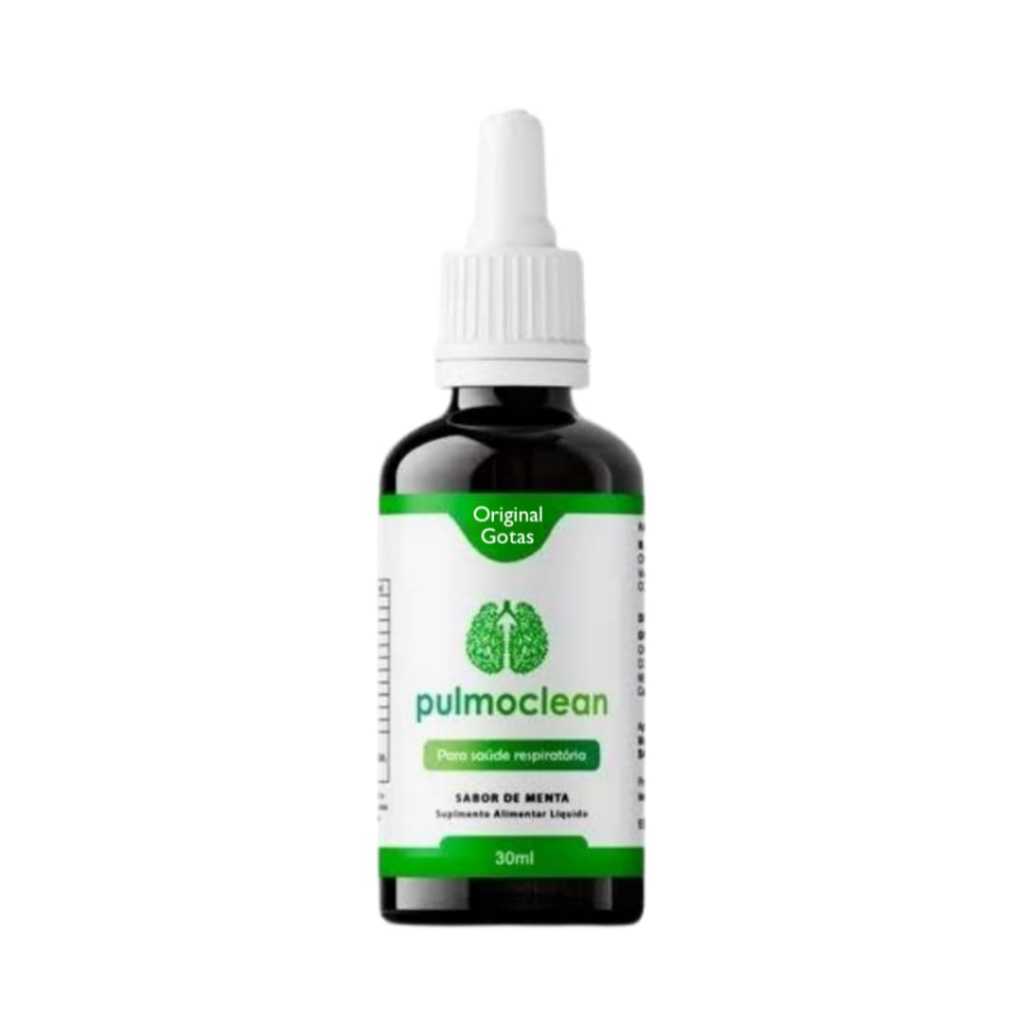 Pulmo Clean 30ml Original - Suplemento Alimentar Natural - 1 Frasco ...