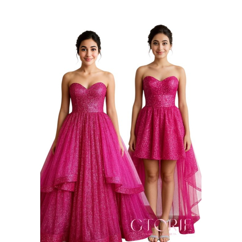 vestido de debutante 15 anos 2 em 1 sob medidas ( ler descrição ...