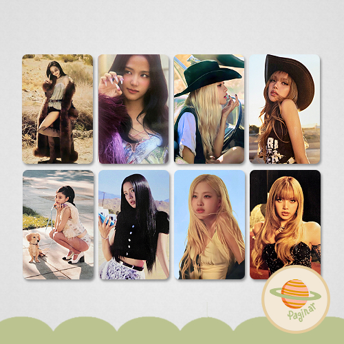 Blackpink Deadline World Tour photocard fanmade - Rosé, Lisa