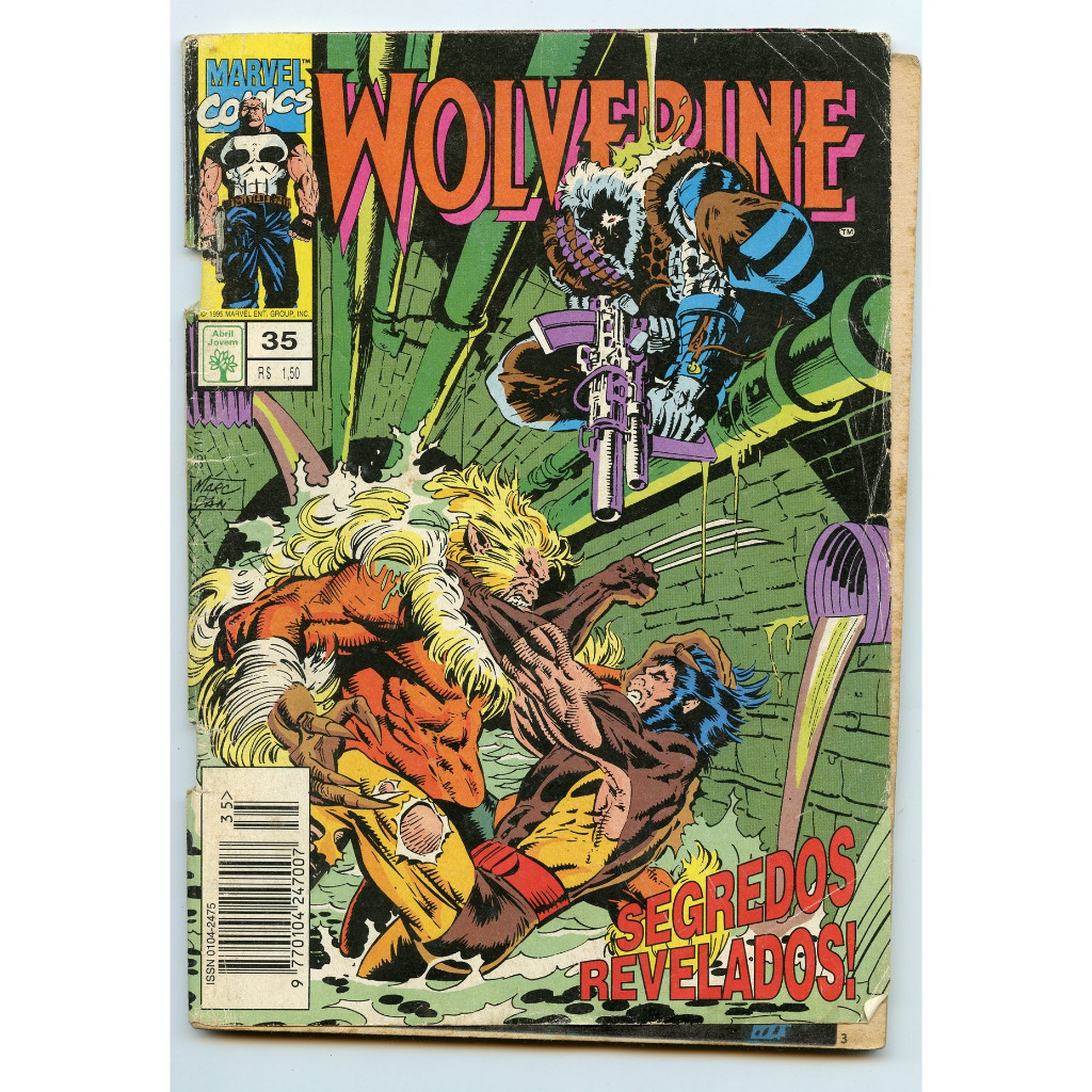 Hq Wolverine 35 Editora Abril (Usado) | Shopee Brasil