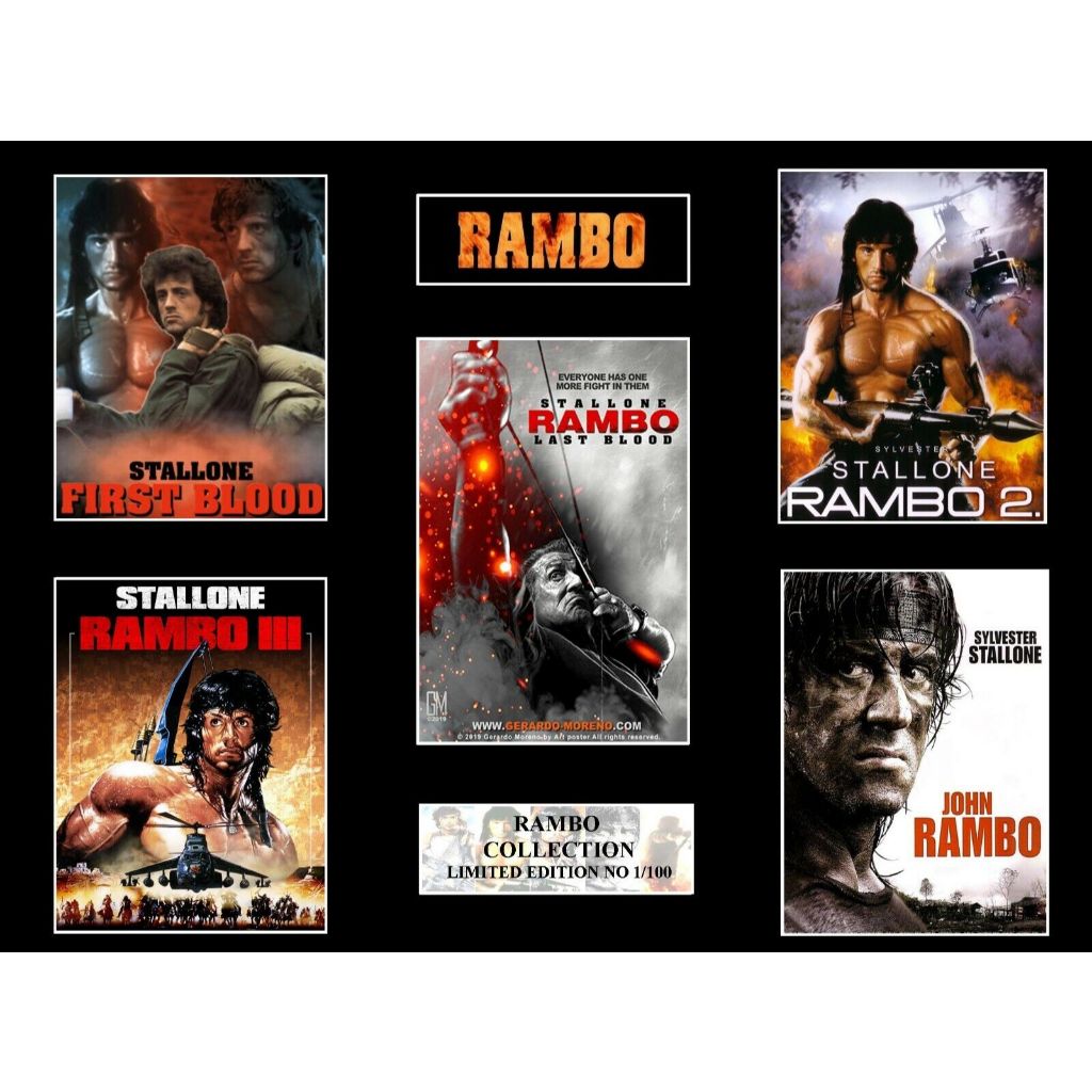 OS GRANDES MELHORES SUCESSOS RAMBO E ROCKY BALBOA | Shopee Brasil
