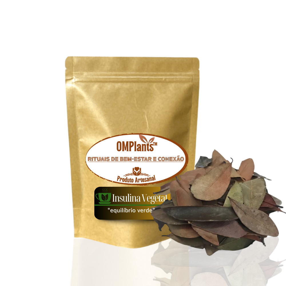 Chá de Insulina Vegetal 50g Folhas — Linha Natural Premium | OM Plants ...