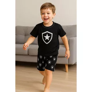 Pijama de Algodão Infantil Juvenil Masculino Menino Temático em Oferta na Shopee