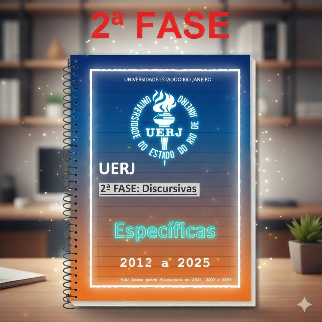 UERJ - 2ª FASE (DISCURSIVA) 2025/2026 - Caderno de Provas + Gabarito ...