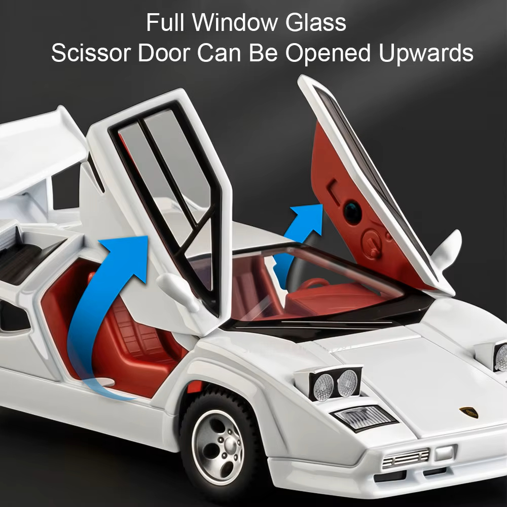 Miniatura Lamborghini Countach LP500S 1:32 Réplica Coleção