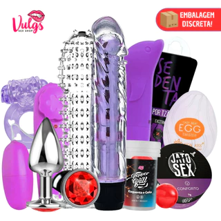 Vibradores Femenino Kit Sex Shop Plug Anal Capa Peniana Gel Oral Sexy Golfinho Anel Estimulador
