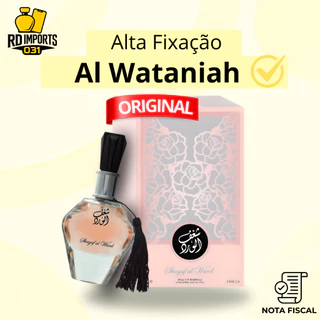 Perfume Árabe Shagaf Al Ward Al Wataniah 100ml Feminino Original Importado com NF em Oferta na Shopee