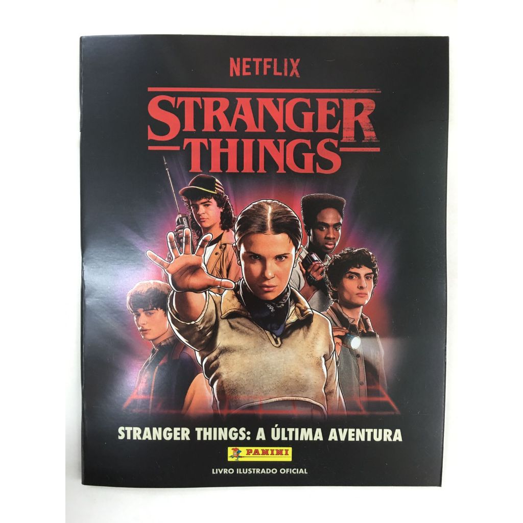 Álbum Stranger Things + 10 Envelopes Lacrados Panini 2025 | Shopee Brasil