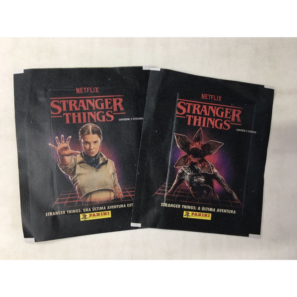 10 Envelopes Lacrados do Álbum Stranger Things Panini 2025 | Shopee Brasil