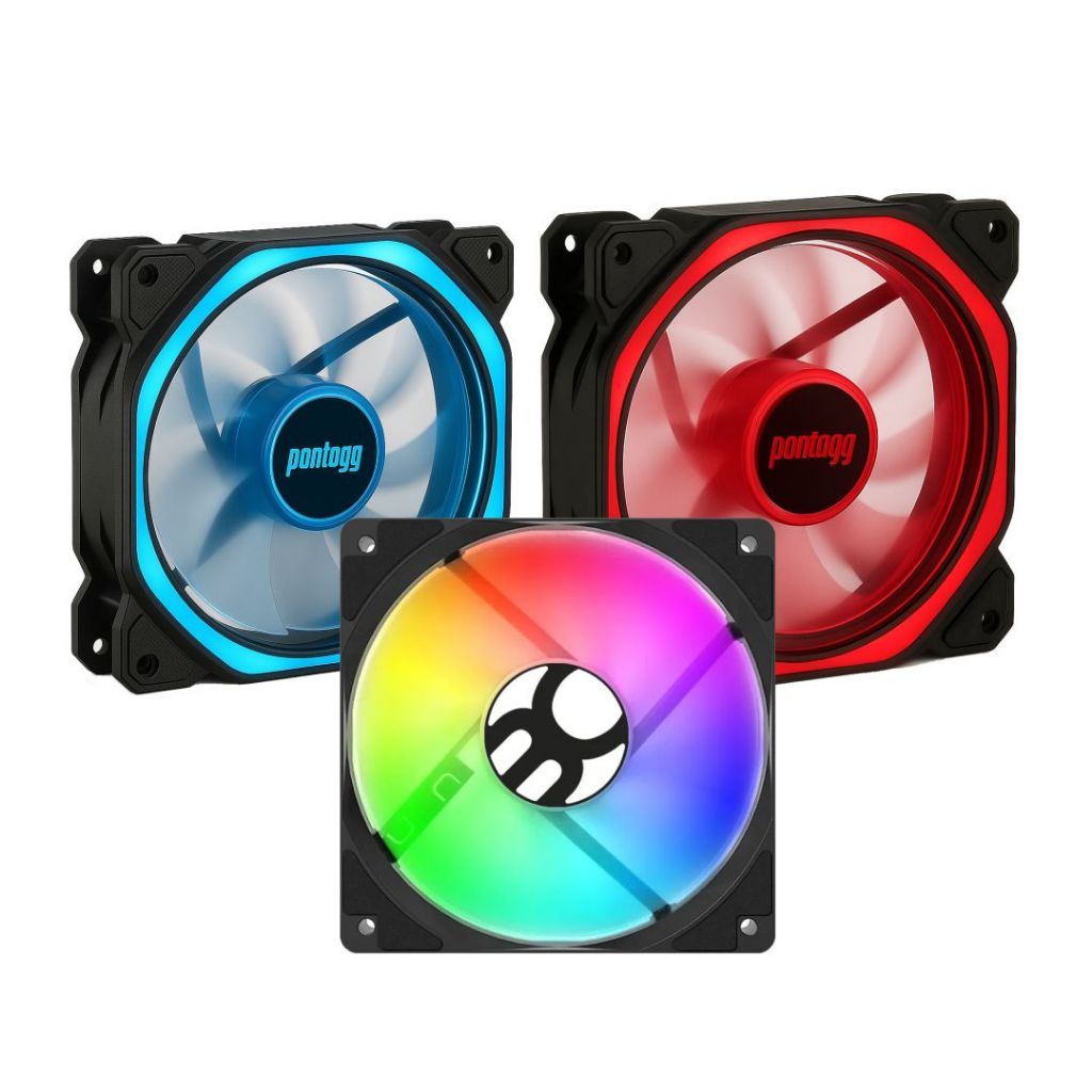 Ventoinha Gamer Cooler Fan Premium para Computador PC Gabinete 120mm ...