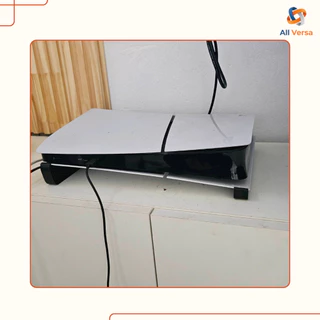 Suporte Horizontal PS5 Slim Digital – Formato Bolha Ultra Estável | PLA Premium - Seguro