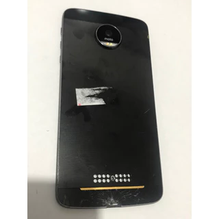 Carcaça Tampa Completa Moto Z Power Preto Xt1650 Preto